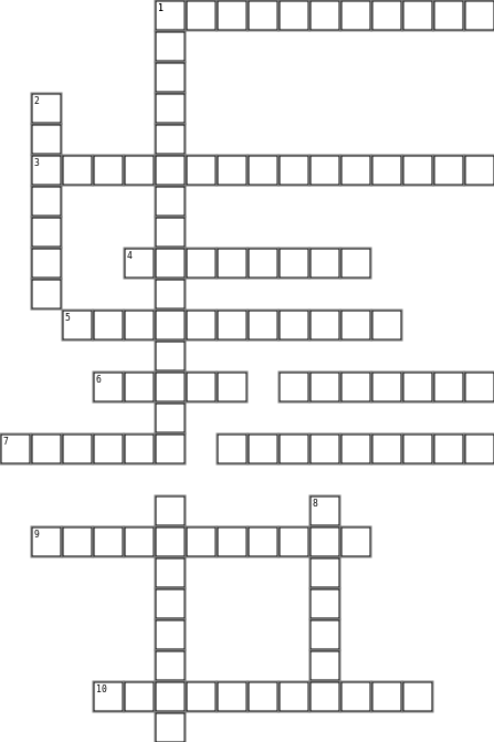 Crossword homes of the future Crossword Grid Image
