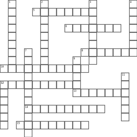 Encyclopedia Brown Crossword Grid Image