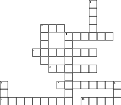 Eight Balloons Crossword Grid Image