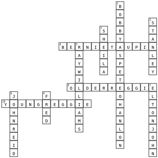 Rocketman Crossword Key Image
