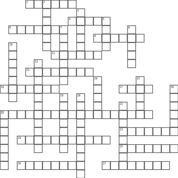 2 Crossword Grid Image