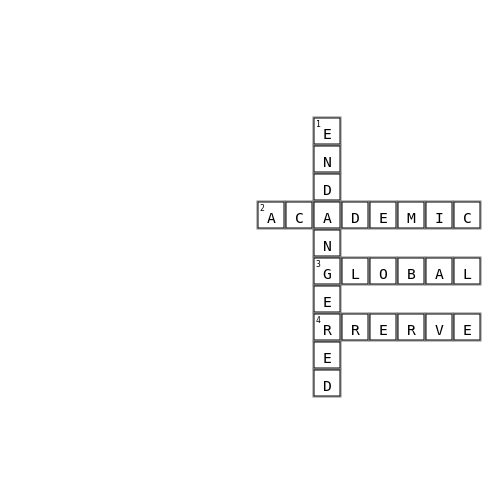 Rom's puzzle Crossword Key Image