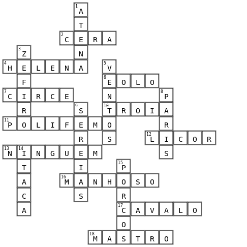 Crossword Puzzle Ulisses Crossword Key Image