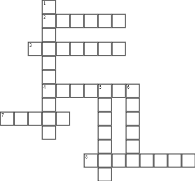 Social Bullying Crossword Grid Image