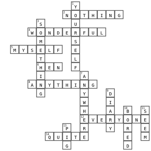 Unit1.1 Crossword Key Image