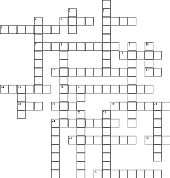 Promises Crossword Grid Image