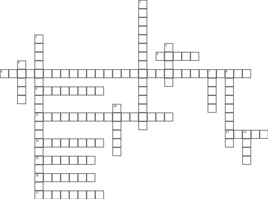 Economics: Unit 1 Crossword Grid Image