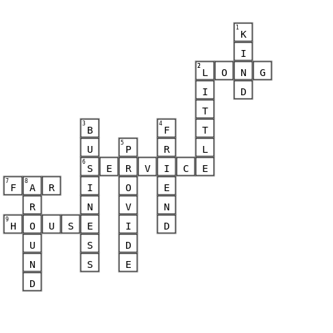 page9 Crossword Key Image