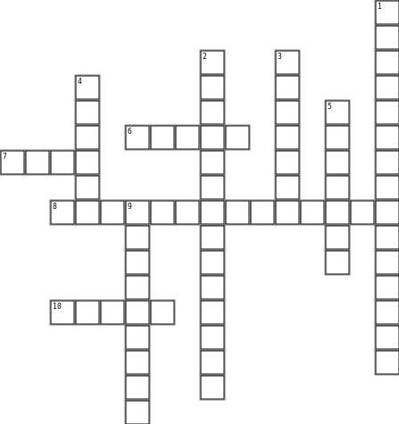 Eskuvo Crossword Grid Image