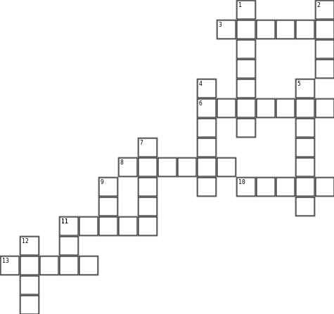 Kristine. Britney Jean Mell.  Spears Crossword Grid Image