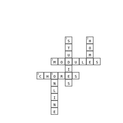ONLINE CROSS Crossword Key Image