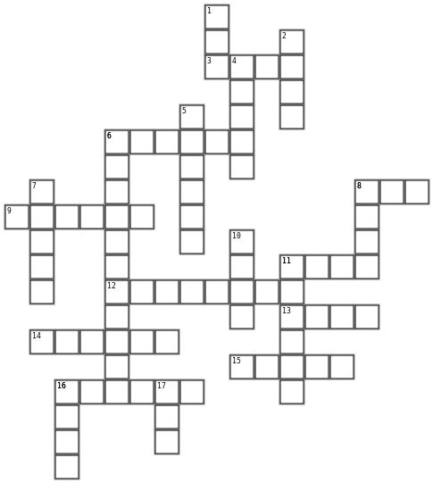 Li Crossword Grid Image