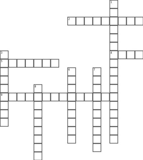 Escalator crossword Crossword Grid Image