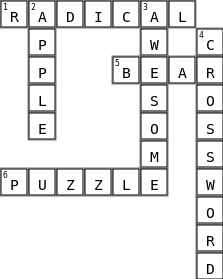Cross Test Crossword Key Image