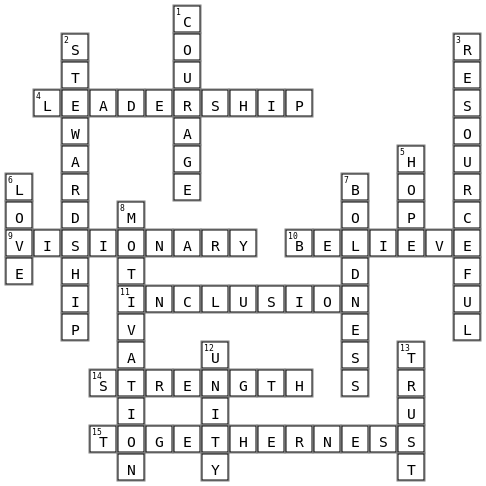 Newsletter H2 Crossword Key Image