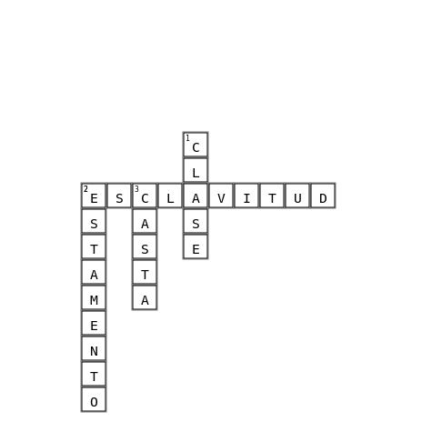 asa Crossword Key Image