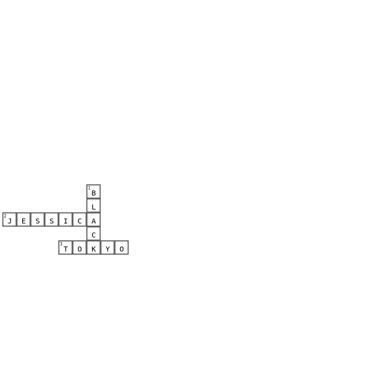 Test Crossword Key Image