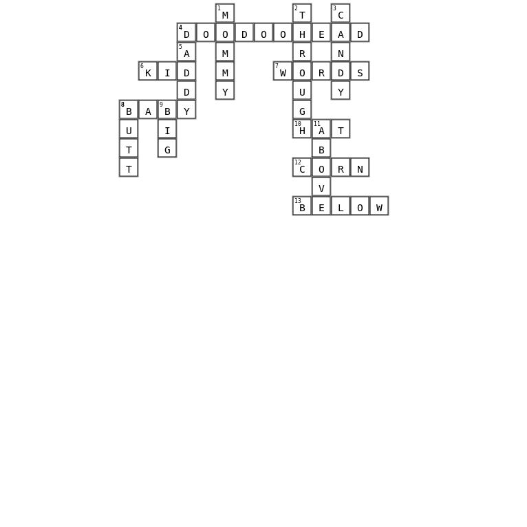 Q4 Crossword Key Image