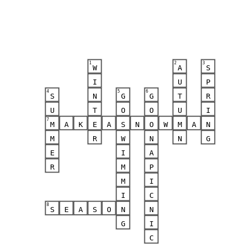 Unit 2 Crossword Key Image