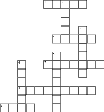 La maldad de los hombres Crossword Grid Image