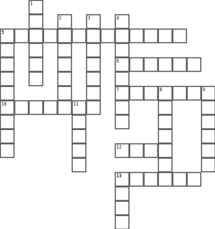 unit 5 Crossword Grid Image