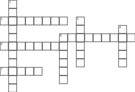 Week 8 Action: Crossword Puzzle Crossword Grid Image