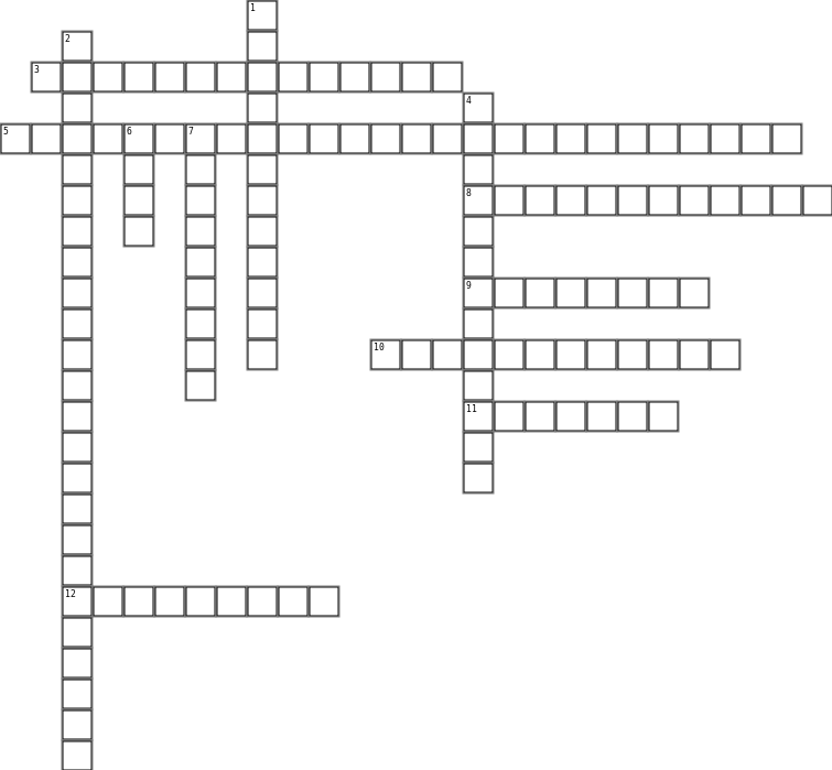 Spelman Dorms Crossword Grid Image