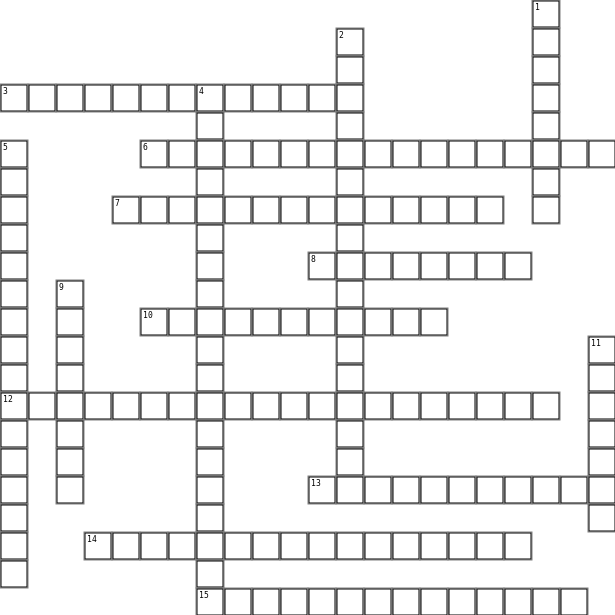 SDAIE Crossword Grid Image