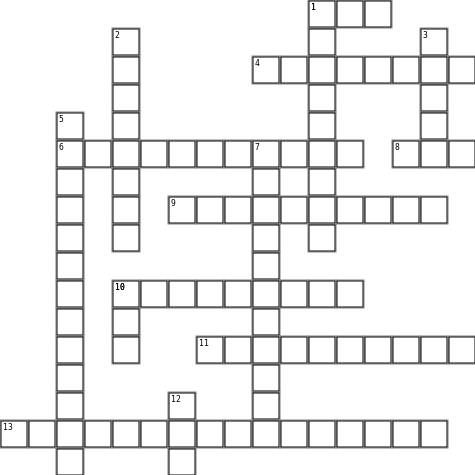 Jordan's crossword Crossword Grid Image