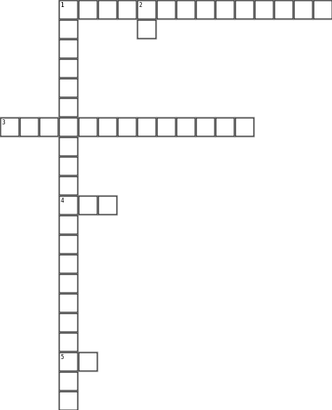 Station 1 Crossword Grid Image