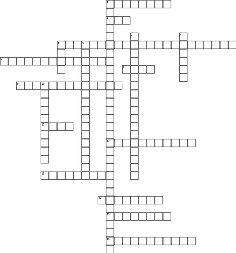 STATISTICS AND PROBABILITY Crossword Grid Image