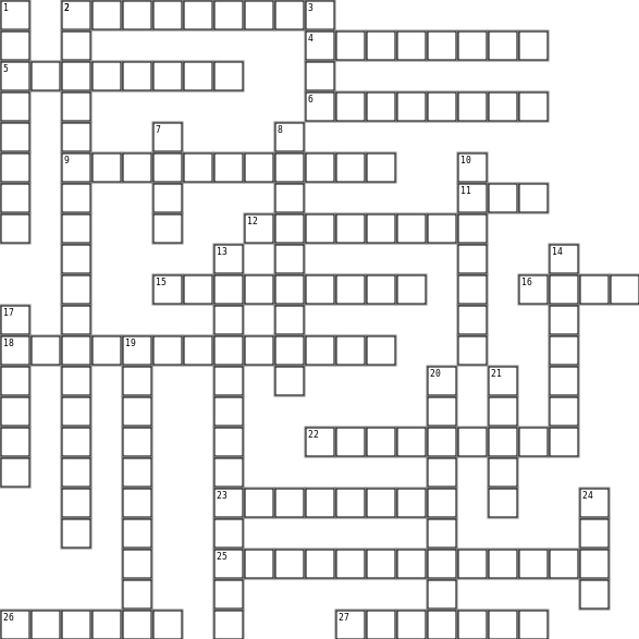 yep Crossword Grid Image