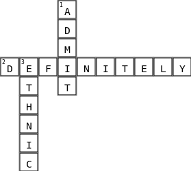 testing Crossword Key Image