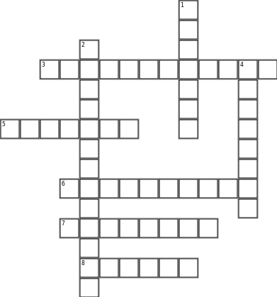 Thanks Giving Crossword Grid Image