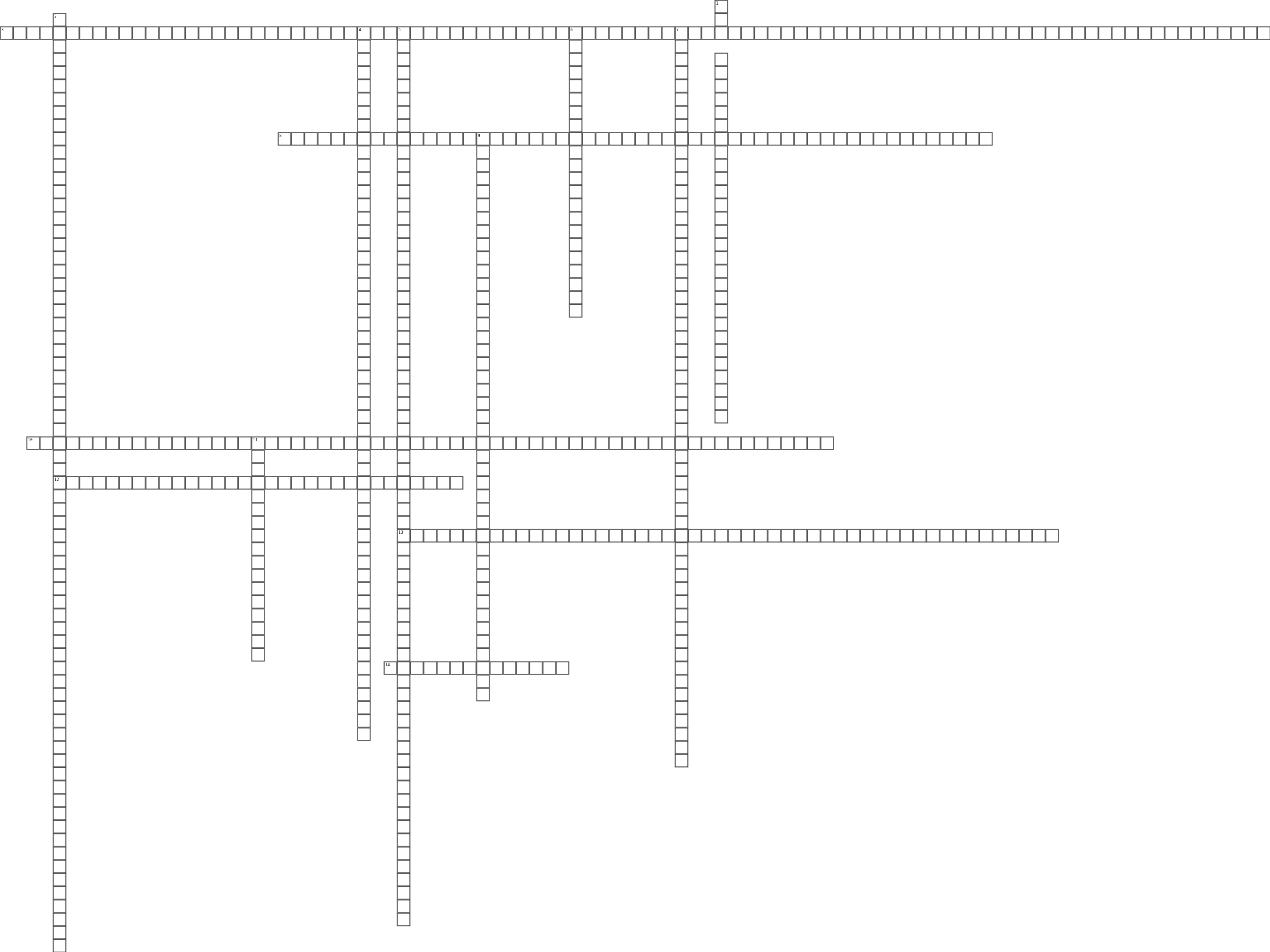 kruiswoordraadsel Crossword Grid Image