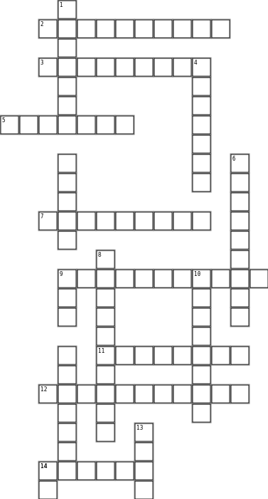 MEDICAL ACTIVITY - CROSSWORD Crossword Grid Image
