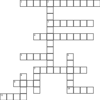 crossword Crossword Grid Image