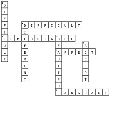Martin crosspuzzle Crossword Key Image