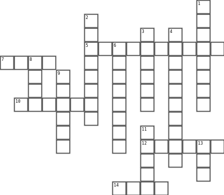 1StopMoney puzzle Crossword Grid Image