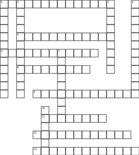 Family- Michelle  Crossword Grid Image