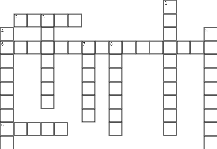 U2 Text II Vocabulary Exercise Crossword Grid Image
