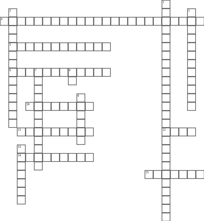 Spelman Dorms Crossword Grid Image