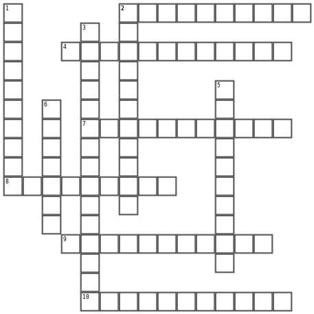 gre word Crossword Grid Image