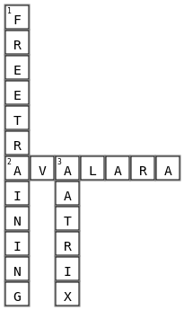 Lead Crossword Key Image