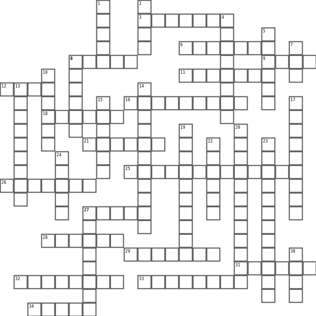 the old testament Crossword Grid Image