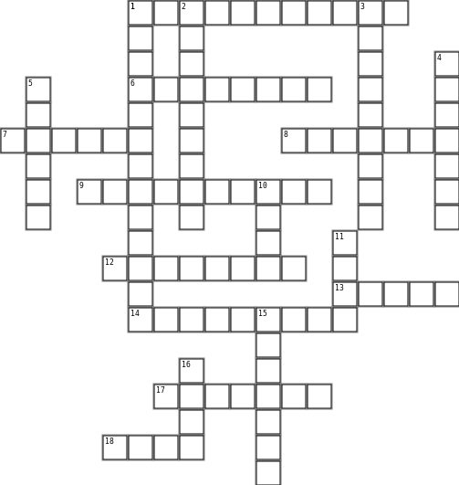Staying at BRRC Crossword Grid Image