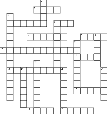 Essai Crossword Grid Image