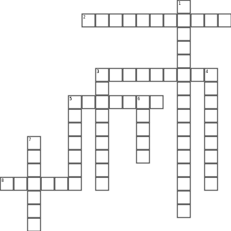 Campamento de Verano "Casa del Cayo" 2025 Crossword Grid Image