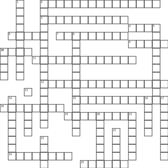 BasicCalculuspuzzle Crossword Grid Image