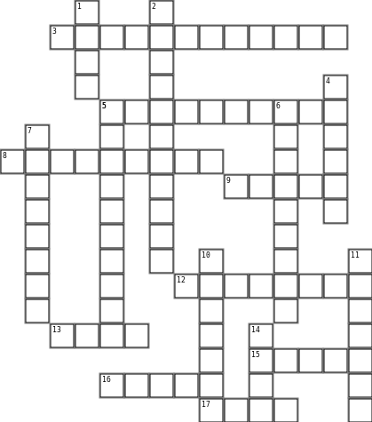 Hawaii Puzzle Crossword Grid Image